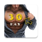 30 day challenge - chest workout plan android application logo